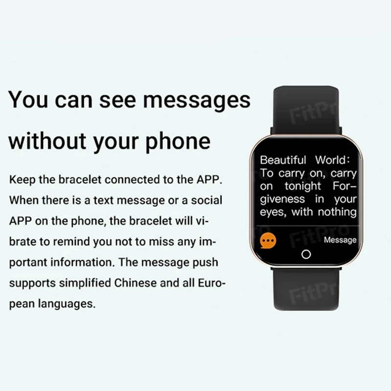 Series i7 Digital watch Men Women Smartwatch Heart Rate Step Calorie Fitness Tracker band watches For Apple Android kids Y68 Pro