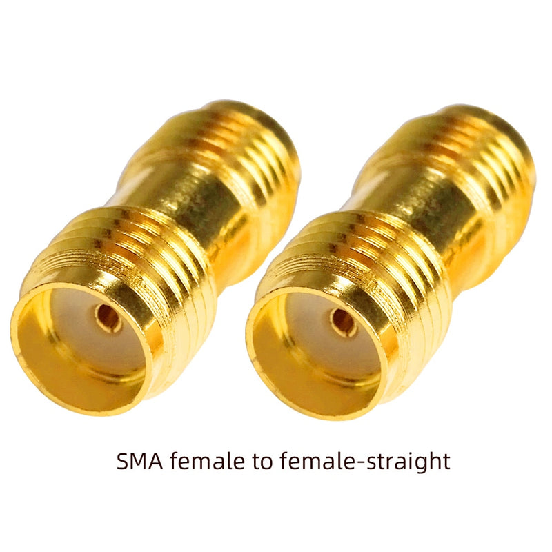 YPioneer C20073-92 1PC SMA To SMA Male Female Gold Plated RP SMA Male RP-SMA Female Connector RF Adapter Straight Bent L/T Type