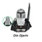 Mandalorian Building Blocks Jango Boba Fett Grogu Baby Yoda Pre Vizsla Bo-Katan Din Djarin Sabine Wren Brick Figure Toy