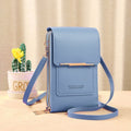 Women Bags Soft Leather Wallets Touch Screen Cell Phone Purse Crossbody Shoulder Strap Handbag for Female Cheap Women&#39;s Bags
