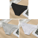 Cotton Panty 3Pcs/lot Solid Women&