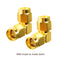 YPioneer C20073-92 1PC SMA To SMA Male Female Gold Plated RP SMA Male RP-SMA Female Connector RF Adapter Straight Bent L/T Type