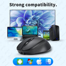 Rechargeable Wireless Bluetooth Mouse Aieach Silent WIRELESS COMPUT MOUS USB Ergonomic Gamer Mouse For Computer Laptop Macbook