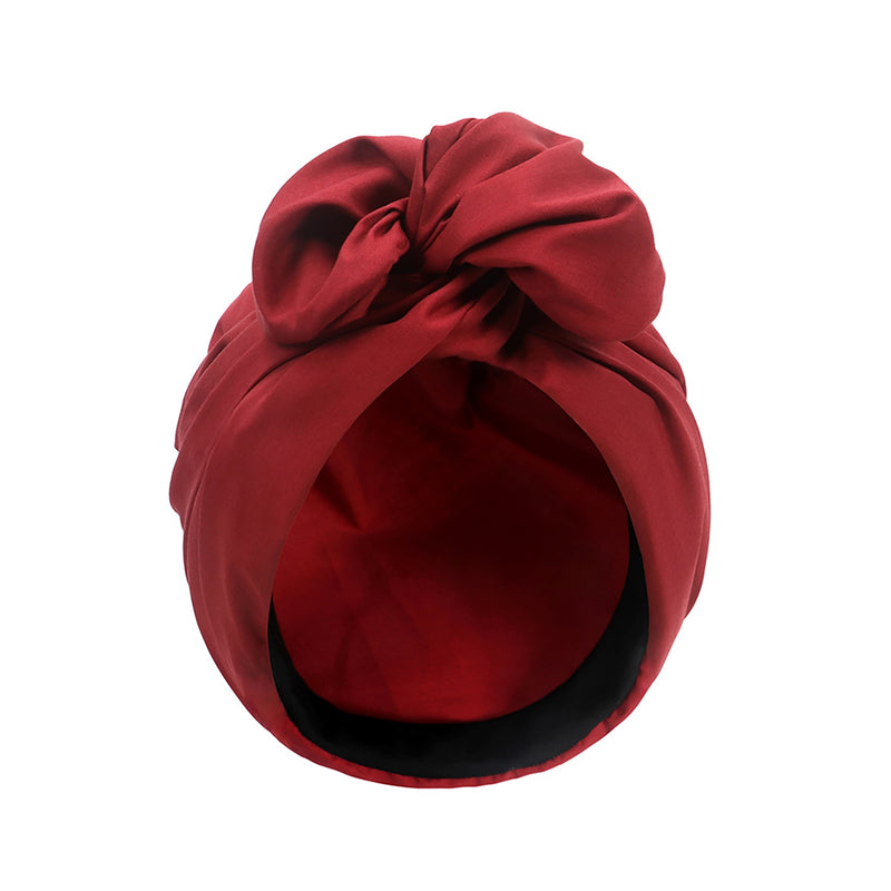 French Vintage Turban Hat Fashion Female Bandana Headband Women&