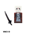 WM6075 WM6101 WM6102 Halloween Horror Movie Building Blocks The Shining Silent Hill Bricks Jack Pyramid mini Action toy Figures