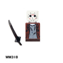 WM6075 WM6101 WM6102 Halloween Horror Movie Building Blocks The Shining Silent Hill Bricks Jack Pyramid mini Action toy Figures