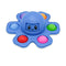 3IN1 Flip Octopus Poppit Toy Finger Spinner Toys Anti Stress Hand Fingertip Gyro Push Bubble Pop Change Face Poppit Toy Sensory