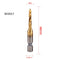 1/6Pcs Tap Drill Bit Set Hex Shank Titanium Plated HSS Screw Thread Bit Screw Machine Compound Tap M3 M4 M5 M6 M8 M10 Hand Tools