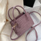 2022 Crocodile Pattern PU Leather Crossbody Bags For Women Chain  Female Shoulder Handbags Mini Purses Travel Cross Body Bag