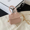 Mini Small Square bag 2021 Fashion New Quality PU Leather Women&#39;s Handbag Crocodile pattern Chain Shoulder Messenger Bags