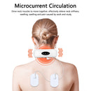 Electric Neck Massager &amp; Pulse Back 6 Modes Power Control Far Infrared Heating Pain Relief Tool Health Care Relaxation Machine