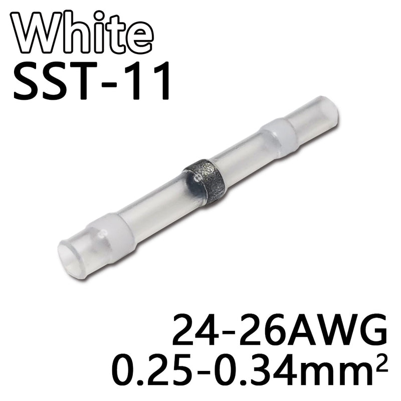 5/10/20/30/50pcs Solder Seal Wire Connectors 3:1 Heat Shrink Insulated Electrical Wire Terminals Butt Splice Waterproof