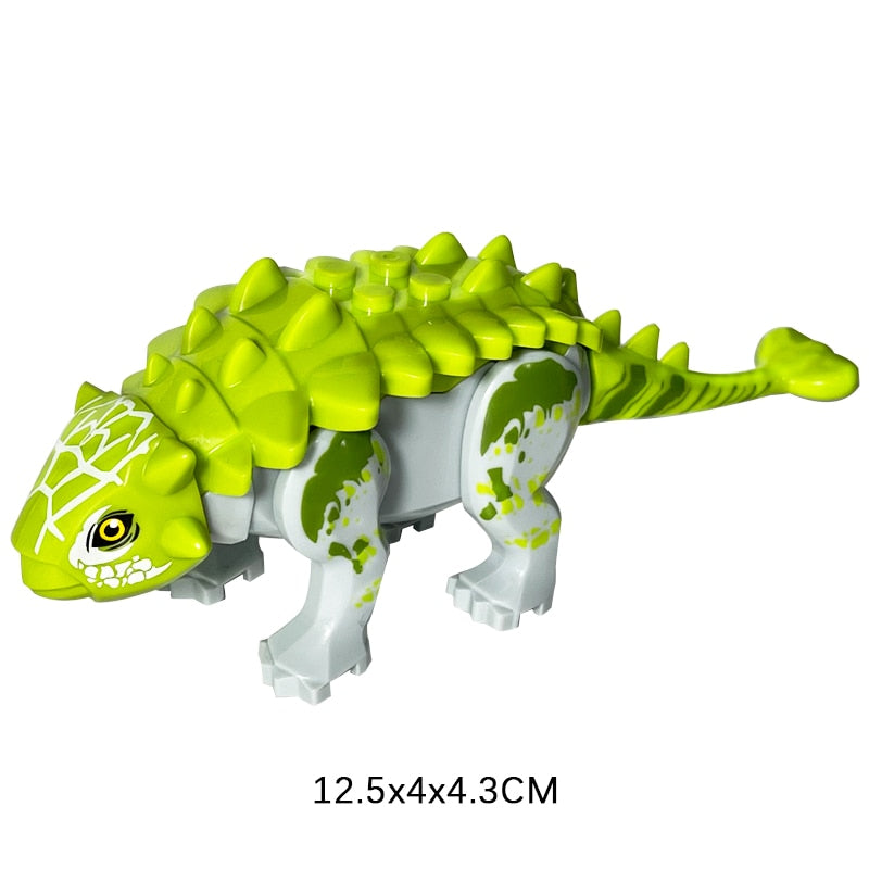Jurassic Dinosaurs Building Blocks Indominus Rex DIY Tyrannosaurus Action Figure Models Children Toys Animals Gifts
