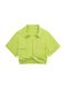 TRAF Women Fashion Front Knot Elastic Linen Cropped Shirts Vintage Short Sleeve Patch Pockets Female Blouses Blusa Chic Tops