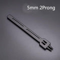 1PC 4/5/6mm Leather Black Round Hole Row Punch Tool  DIY Round Stitching Punch Sewing Stitching Punch Carving Work Saddle Set
