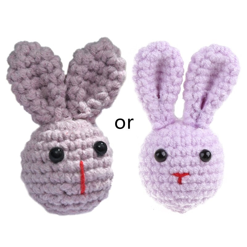 1pc Crochet Bunny Baby Pacifier Clip Chain BPA Free Wooden Beads Appease Soother Chain Clips Newborn Dummy Holder Nipple Clip