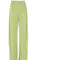 Ladies Shirt Suits Pleated Notched Single-Breasted Female Cardigan Two-Piece Loose Shirts and High-Waist Wide-Leg Pants Sets