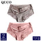 2pcs/lot QUCO Brand sexy Women Underwear High Quality Women Panties Seamless Underwear Solid  Lingerie underwear women