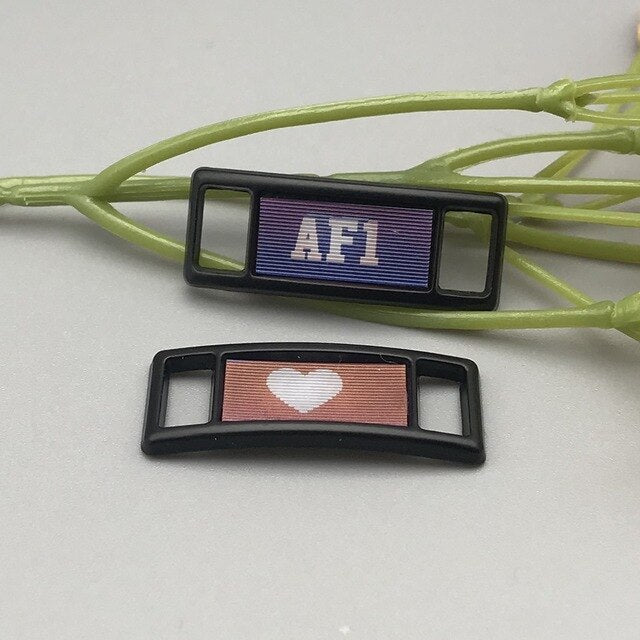 2pcs/pair Shoelace Buckle Metal Shoelaces AF1 Shoelaces Buckle Accessories Metal Lace Lock DIY Sneaker Kits Metal Lace Buckle