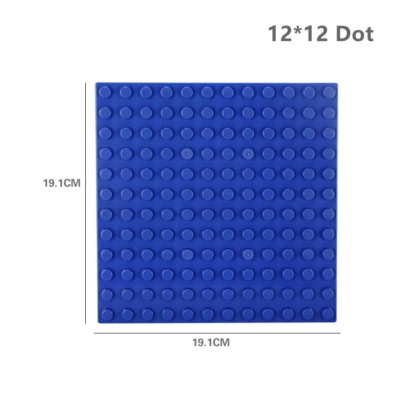 5 Sizes Big Building Plastic Blocks Base Plates Assembly Figures Comptatible Large Bricks Classic Baseplates Children Kids Toys
