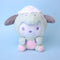 Sanrio 10cm Kuromi My Melody KT Cat PC Dog Hello Kitty Keychain  Anime Plush Figure Pendant Accessories Cute Animals Toys