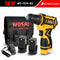 WOSAI 16V MAX Brushless Cordless Drill 32N.m Electric Screwdriver 25+1 Torque Settings 2-Speeds MT-Series Power Tools