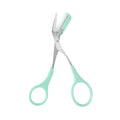 Eyebrow Trimmer Scissors Comb Stainless Steel Brow Hair Scissors Clips Shaping Razor Grooming Trimmer 1Pcs Makeup Accessories