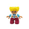 Big Size Action Figures City Princess Policemen Family Building Block Doll Character Accessory Toys Assembly Children Kids Gift