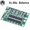 3S/4S 40A 60A Li-ion Lithium Battery Charger Protection Board 18650 BMS For Drill Motor 11.1V 12.6V/14.8V 16.8V Enhance/Balance