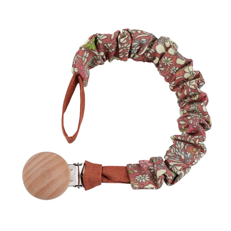 Baby Infant Cotton Pacifier Clip for Newborn Teething Soother Chew Dummy Chains Dropship