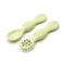 Baby Meal Spoon Set Food Grade Silicone Sticky Spoon Children Sticky Spoon Soup Spoon Fruit Color Silicone Training Spoon
