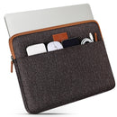 DOMISO 10 11 13 14 15.6 Inch Laptop Sleeve Canvas Case Tablet Bag Protect Computer Pouch Skin Cover for Lenovo / HP /Acer/ Apple