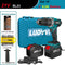 21V 13MM Brushless Electric Drill 115N/M 4000mah Battery Cordless Screwdriver With Impact Function Can Drill Ice Power Tools