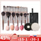 OVW Natural Makeup Brushes Set Eyeshadow Make Up Brush Goat Hair Kit for Makeup nabor kistey Blending  pinceaux maquillage