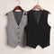Summer V-Neck Vest Women Thin Loose Waistcoat Single Breasted Sleeveless Blazer Feminino Short Slim Veste Femme Tide XXXL