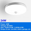 LED Ceiling Lights PIR Motion Sensor Smart Home Lighting 12W 18W 20W 30W 40W Ceiling Lamp For Room Hallways Corridor  110V 220V
