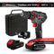Cordless Screwdriver Electric Screwdriver Cordless Drill  Power Tools Handheld Drill Lithium Battery Charging Drill + Battery