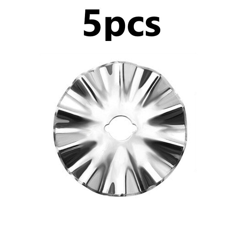 LeatherCraft 45mm Rotary Cutter Leather Cutting Tool Fabric Cutter Circular Blade DIY Patchwork Sewing Quilting Fit Olfa Cut