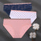 3PCS/Set Women Panties Cotton Underwear Patchwork Cute Design Female Lingerie Underpants Pantys Sexy Briefs Intimates for Girls