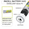 8pcs PKCELL Battery NIMH AA 2600Mah 1.2V 2A Ni-Mh aa Rechargeable Batteries AA Bateria Baterias + 2pcs Battery Hold Case Boxes