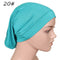 Ramadan Undercap Head Cover for Jewish Instant Jersey Bonnet Hijab Turbans for Women Muslim Fashion Inner Cap Turbante Capelli