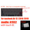 Keyboard cover for Apple Macbook pro13/16/15 Air13 inch All series Laptop silicone Case Clear Protector Skin A2442 A2337 EU/US
