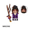 WM6116 WM6137 WM2344-A Demon Slayer Japanese Anime Uzui Tengen Rengoku Kyoujurou Tanjirou mini Action toy Figures Assemble toys