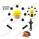 Naruto Sasuke Sakura Kakashi Obito Jiraiya Tsunade anime dolls Mini Action toy Figures cartoon Assemble blocks kid Birthday gift