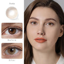 Natural Color Lens Eyes 2pcs Yearly Color Contact Lenses For Eyes Beauty Contact Lenses Eye Cosmetic Color Lens Eyes