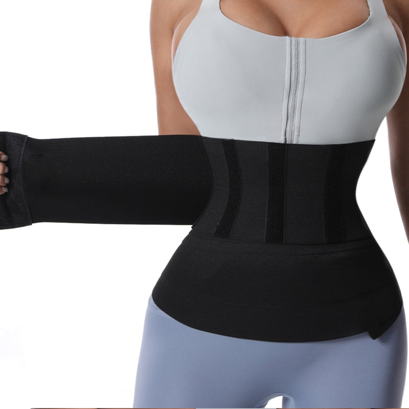 Waist Bandage Wrap Trimmer Belt Waist Trainer Body Shapewear Tummy Wrap Woman Flat Belly Slimming Gain Postpartum Sheath Belt