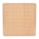 Montessori Baby Creative Toy Graphics Rubber Tie Nail Boards with Cards Childhood Education Preschool Kids Toys Educational