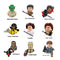 Hoth Rebel Alliance Troopers Rodian Duros Building Blocks Resistance Han Solo Leia Chewbacca Bricks Cassian Andor Figure Kid Toy