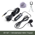 Original BOYA BY-M1 Recording Microfone Lavalier Lapel Microphone Video Mic For Youtube Video Record Mic For Pc iPhone Android
