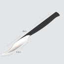 1Pcs 16cm Stainless Steel Cutting Knife Leather Craft Practical Cutting Carving Tool DIY Leather Tool Belt Storage Bag Black